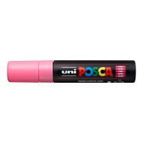 Popisovač akrylový POSCA PC -17K rovný hrot extra široký růžový 13
