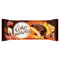 Čokopiškoty 147g Pomerančové