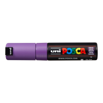 Popisovač akrylový POSCA PC-8K hrot klínový široký fialový 12
