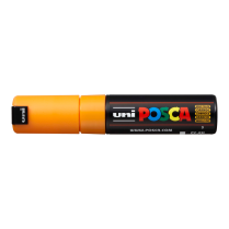 Popisovač akrylový POSCA PC-8K hrot klínový široký jasně žlutý 3