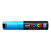 Popisovač akrylový POSCA PC-7M hrot kulatý silný světle modrý 8