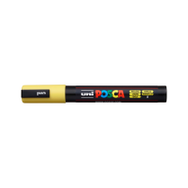 Popisovač akrylový POSCA PC-5M hrot kulatý střední žlutý 2