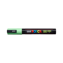 Popisovač akrylový POSCA PC-5M hrot kulatý střední světle zelený 5