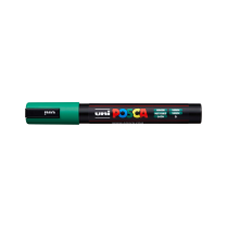 Popisovač akrylový POSCA PC-5M hrot kulatý střední zelený 6