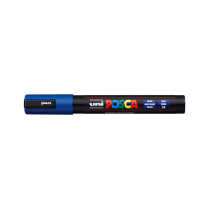 Popisovač akrylový POSCA PC-5M hrot kulatý střední modrý 33