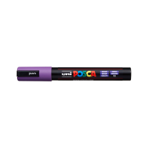 Popisovač akrylový POSCA PC-5M hrot kulatý střední fialový 12