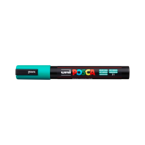 Popisovač akrylový POSCA PC-5M hrot kulatý střední smaragdový 31