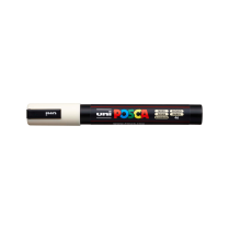 Popisovač akrylový POSCA PC-5M hrot kulatý střední smetanový 46