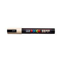 Popisovač akrylový POSCA PC-5M hrot kulatý střední béžový 45