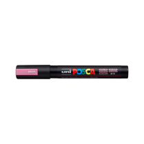 Popisovač akrylový POSCA PC-5M hrot kulatý střední metalicky růžový M13