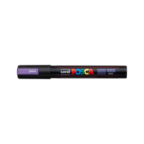 Popisovač akrylový POSCA PC-5M hrot kulatý střední metalicky fialový M12