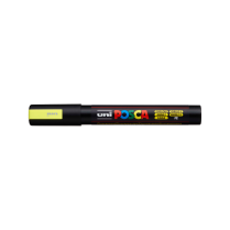 Popisovač akrylový POSCA PC-5M hrot kulatý střední fluo žlutý F2
