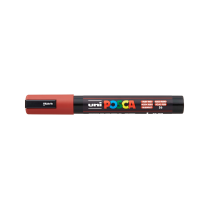 Popisovač akrylový POSCA PC-5M hrot kulatý střední rubínový 56