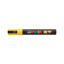 Popisovač akrylový POSCA PC-5M hrot kulatý střední okrový 19