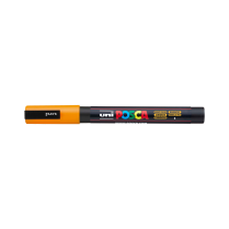 Popisovač akrylový POSCA PC-3M hrot tenký jasně žlutý 3