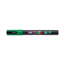 Popisovač akrylový POSCA PC-3M hrot tenký zelený 6
