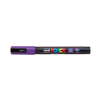 Popisovač akrylový POSCA PC-3M hrot tenký fialový 12