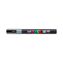 Popisovač akrylový POSCA PC-3M hrot tenký šedý 37
