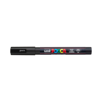 Popisovač akrylový POSCA PC-3M hrot tenký černý 24
