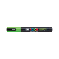 Popisovač akrylový POSCA PC-3M hrot tenký zelené jablko 72