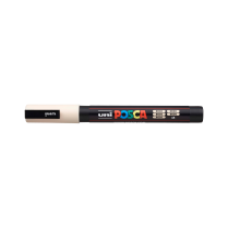 Popisovač akrylový POSCA PC-3M hrot tenký béžový 45