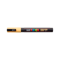Popisovač akrylový POSCA PC-3M hrot tenký meruňkový P4