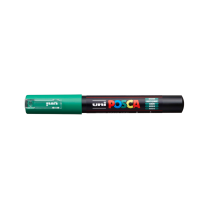 Popisovač akrylový POSCA PC-1M hrot extra tenký zelený 6