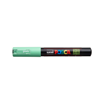 Popisovač akrylový POSCA PC-1M hrot extra tenký světle zelený 5