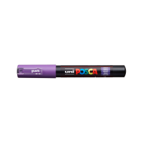 Popisovač akrylový POSCA PC-1M hrot extra tenký fialový 12