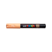 Popisovač akrylový POSCA PC-1M hrot extra tenký světle oranžový 54