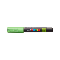 Popisovač akrylový POSCA PC-1M hrot extra tenký zelené jablko 72