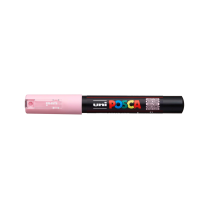 Popisovač akrylový POSCA PC-1M hrot extra tenký světle růžový 51