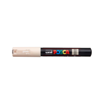 Popisovač akrylový POSCA PC-1M hrot extra tenký béžový 45
