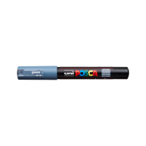 Popisovač akrylový POSCA PC-1M hrot extra tenký břidlicově šedý 61