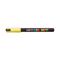 Popisovač akrylový POSCA PC-1MR hrot ultra tenký žlutý 2