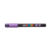 Popisovač akrylový POSCA PC-1MR hrot ultra tenký fialový 12
