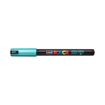 Popisovač akrylový POSCA PC-1MR hrot ultra tenký metalicky zelený M6