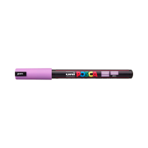 Popisovač akrylový POSCA PC-1MR hrot ultra tenký levandulový P11