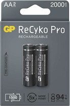 Baterie GP ReCyko Pro Professional 2000mAh AA (HR6) dobíjecí 2ks  