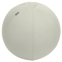 Gymnastický míč Leitz Ergo na sezení se závažím 55 cm světle šedá