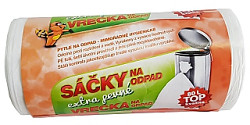 Odpadkové pytle extra pevné VIPOR TOP 80l, HDPE, 80my, 40ks bílé