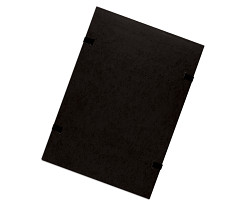 Desky spisové RainbowLine s tkanicí A4, vnitřní výlep, černé