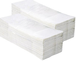 Ručníky papír. Z-Z Merida EKONOM 1-vrstvé bílé 23x25cm 5000ks