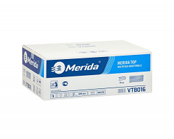 Ručníky papír. Z-Z Merida IDEAL  2-vrstvé 100% celuloza super bílé 23x21cm  3200ks