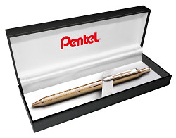 Roller gel. PENTEL EnerGel BL407 v krabičce zlatý