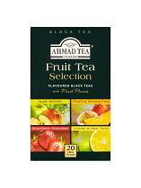 Čaj Ahmad Tea Alupack 4x5x2g Fruit Tea Selection - černý čaj s ovocnými kousky