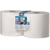 Utěrky papírové TORK Heavy-Duty 130062 2-vrstvé bílé 2 role systém W1/W2