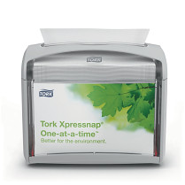 Stolní zásobník na ubrousky TORK Xpressnap® Signature 272613 systém N4 světle šedý