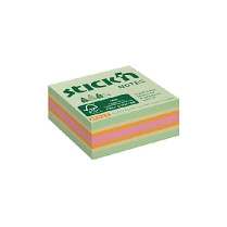 Samolepicí MINI kostka Stick'n FSC™ COC 51x51mm  mix pastelových barev 240 listků