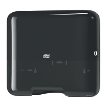 Mini zásobník na papírové ručníky TORK Singlefold® Elevation 553108 černá systém H3  